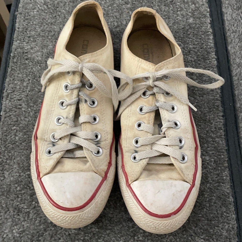 Used White Converse